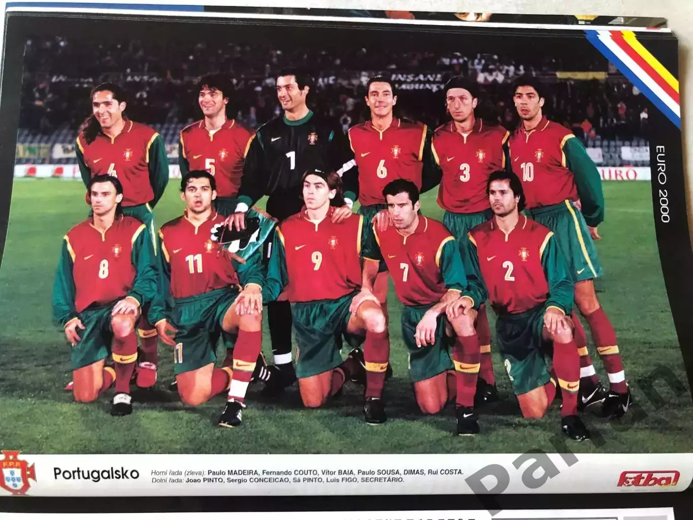 Журнал Fotbal Чемпіонат Європи ЕВРО 2000 Спецвипуск 3