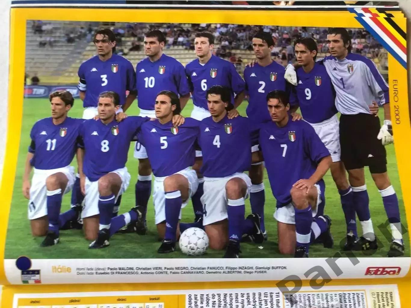 Журнал Fotbal Чемпіонат Європи ЕВРО 2000 Спецвипуск 5