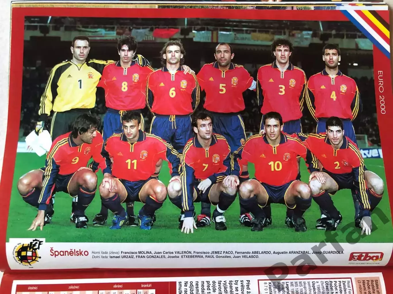 Журнал Fotbal Чемпіонат Європи ЕВРО 2000 Спецвипуск 6