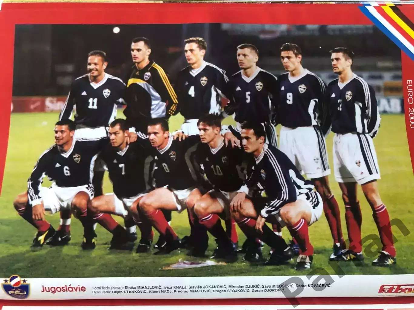 Журнал Fotbal Чемпіонат Європи ЕВРО 2000 Спецвипуск 7