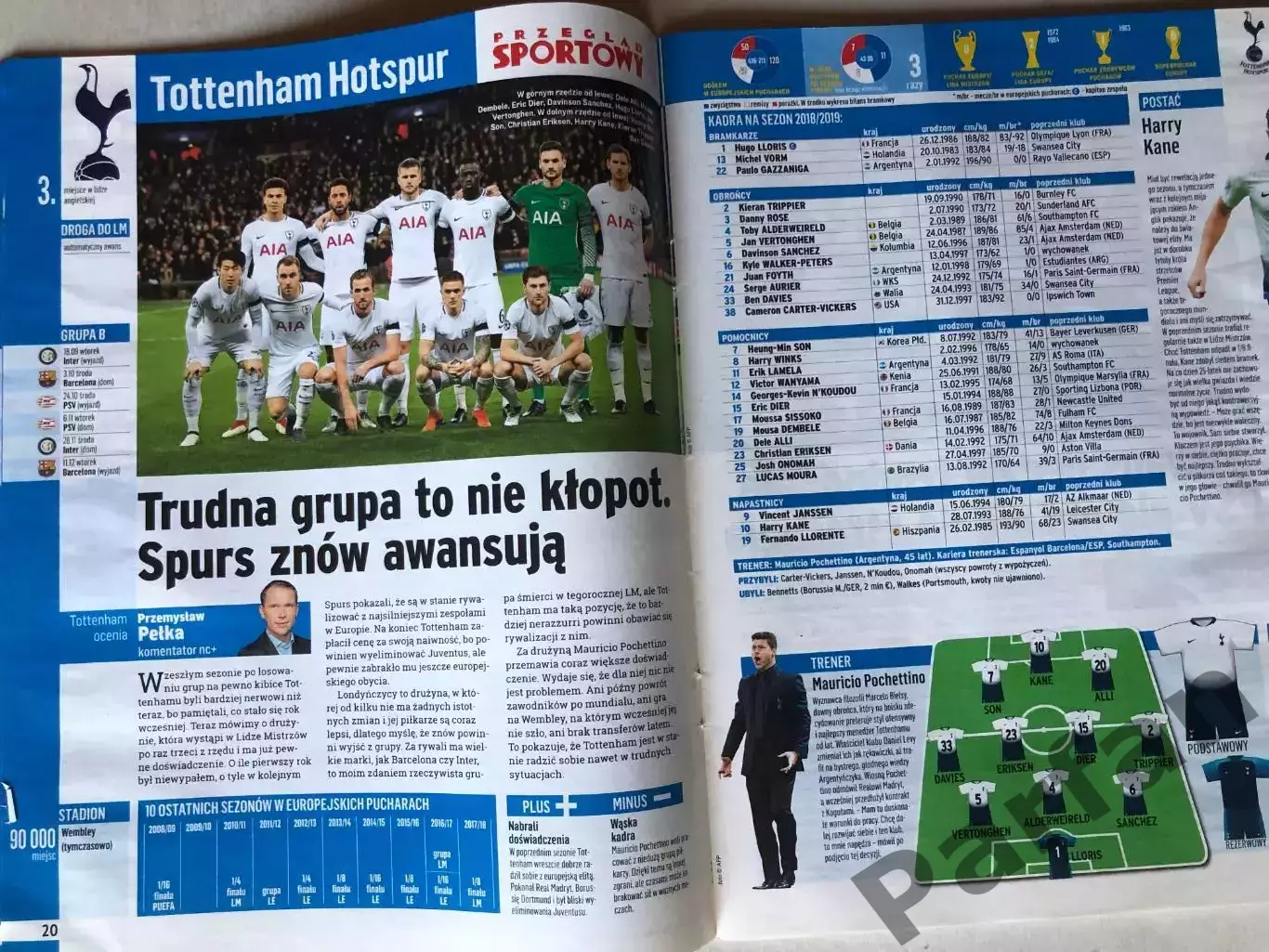 Журнал Skarb Kibica Ліга Чемпіонів 2018/19 Спецвипуск 3