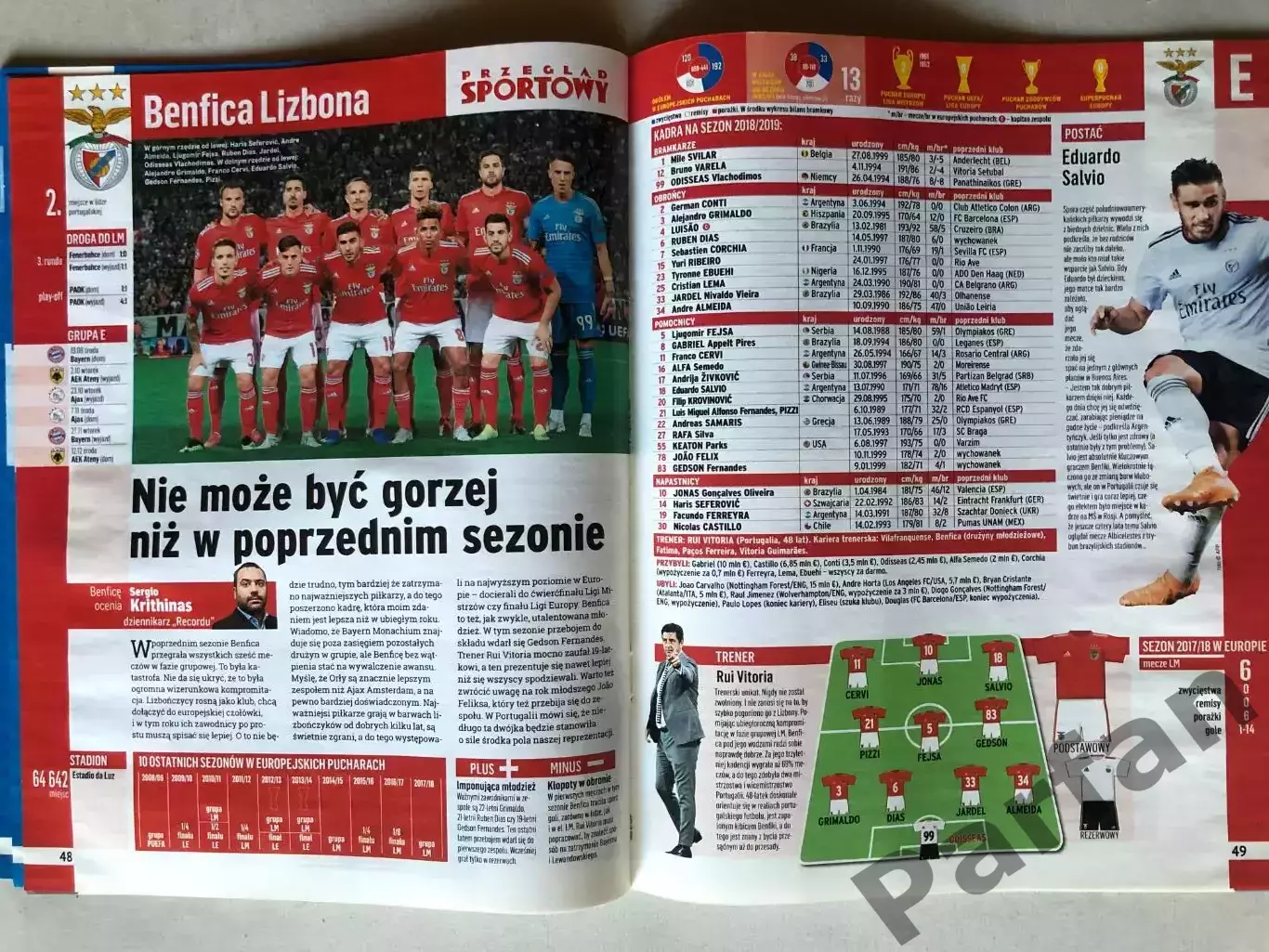 Журнал Skarb Kibica Ліга Чемпіонів 2018/19 Спецвипуск 7