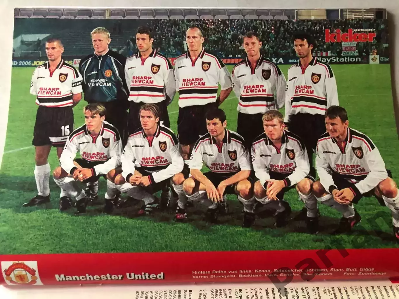 Футбол Журнал Kicker Champions league Спецвипуск 1998/99 5