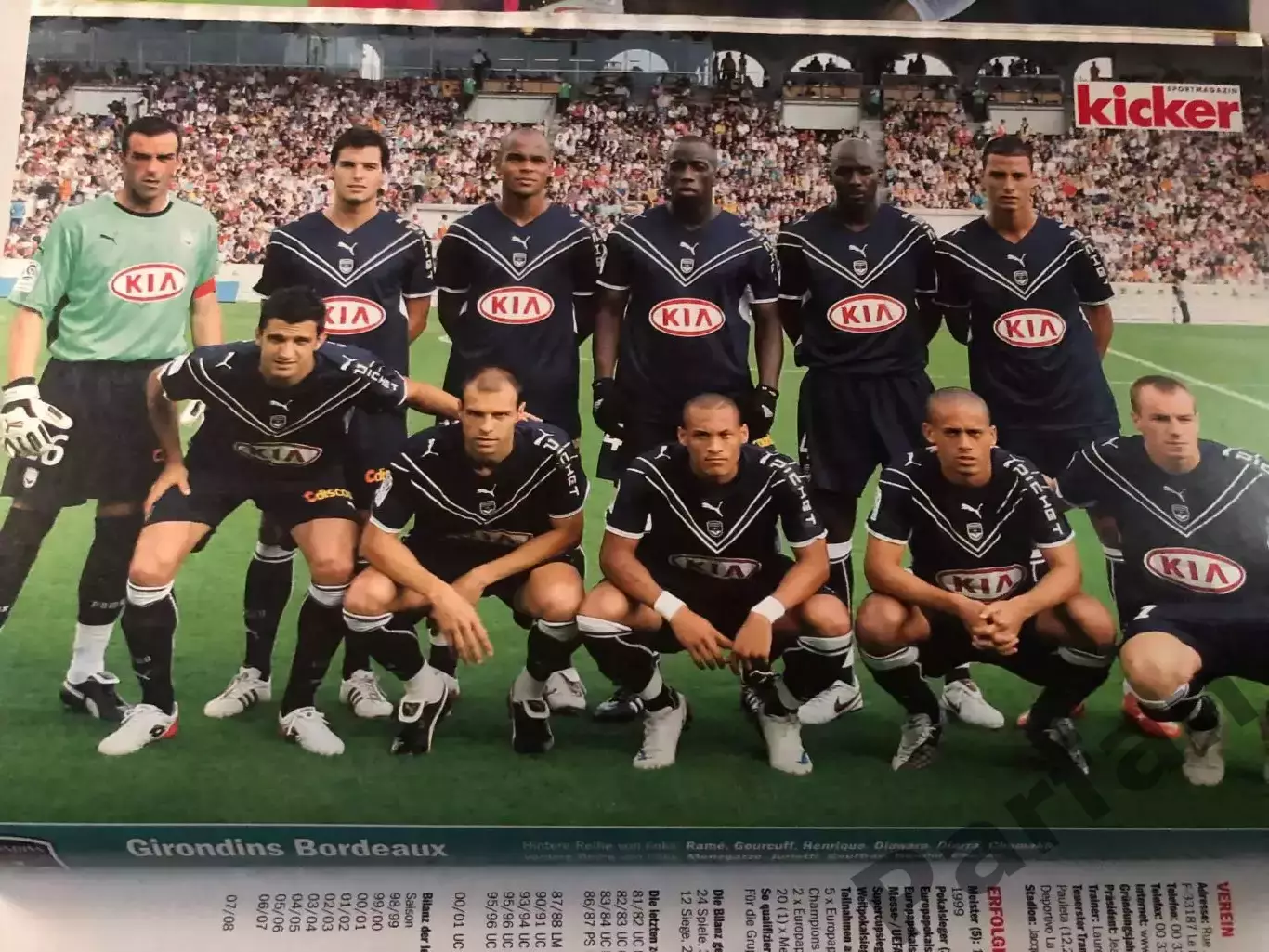 Футбол Журнал Kicker Champions league Спецвипуск 2008/09 1