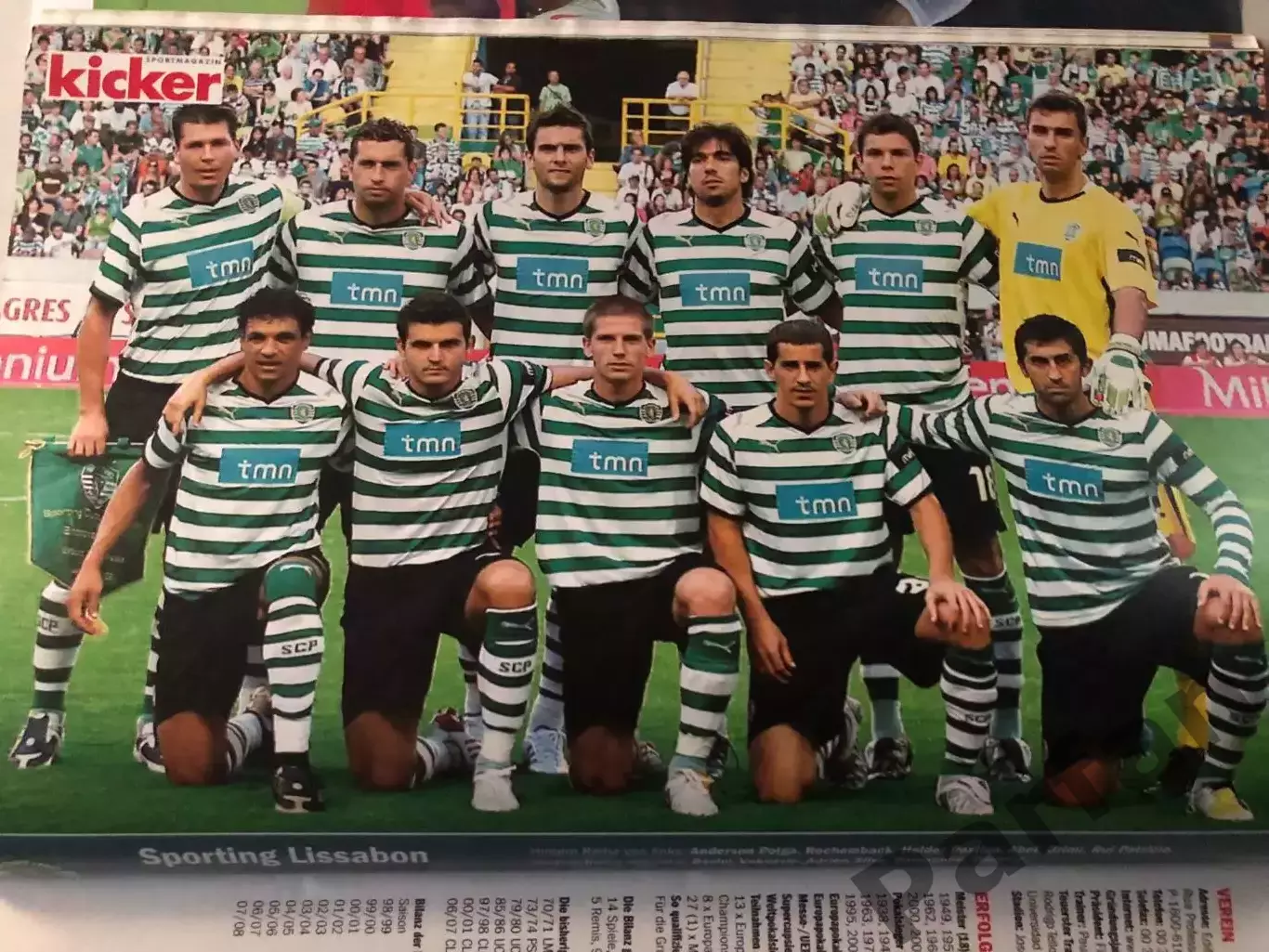 Футбол Журнал Kicker Champions league Спецвипуск 2008/09 2