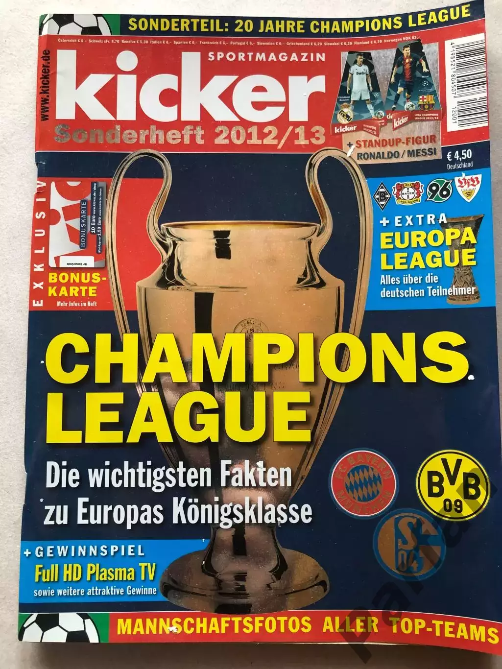 Футбол Журнал Kicker Champions league Спецвипуск 2012/13