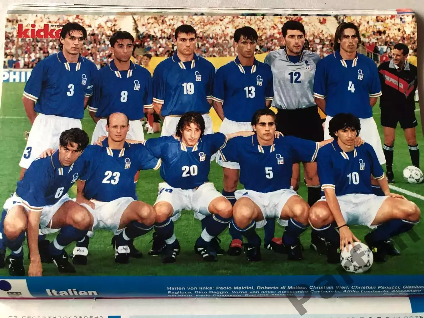 Футбол Журнал Kicker Чемпіонат Світу 1998 Спецвипуск 3