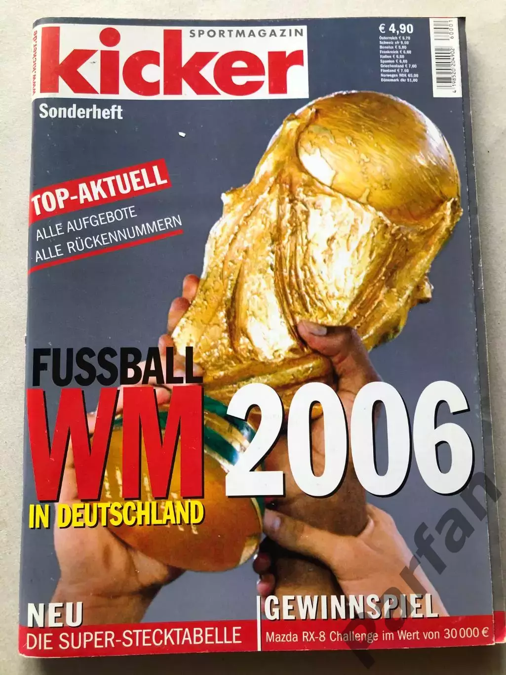 Футбол Журнал Kicker Чемпіонат Світу 2006 Спецвипуск