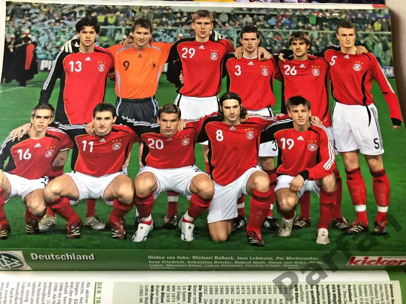 Футбол Журнал Kicker Чемпіонат Світу 2006 Спецвипуск 1