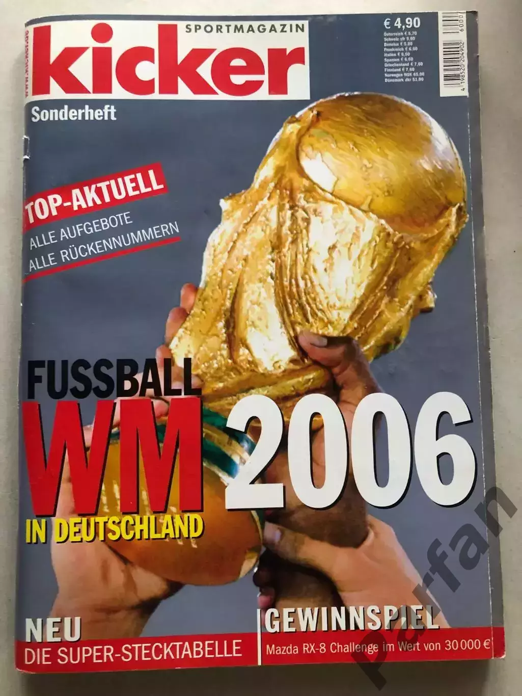 Футбол Журнал Kicker Чемпіонат Світу 2006 Спецвипуск