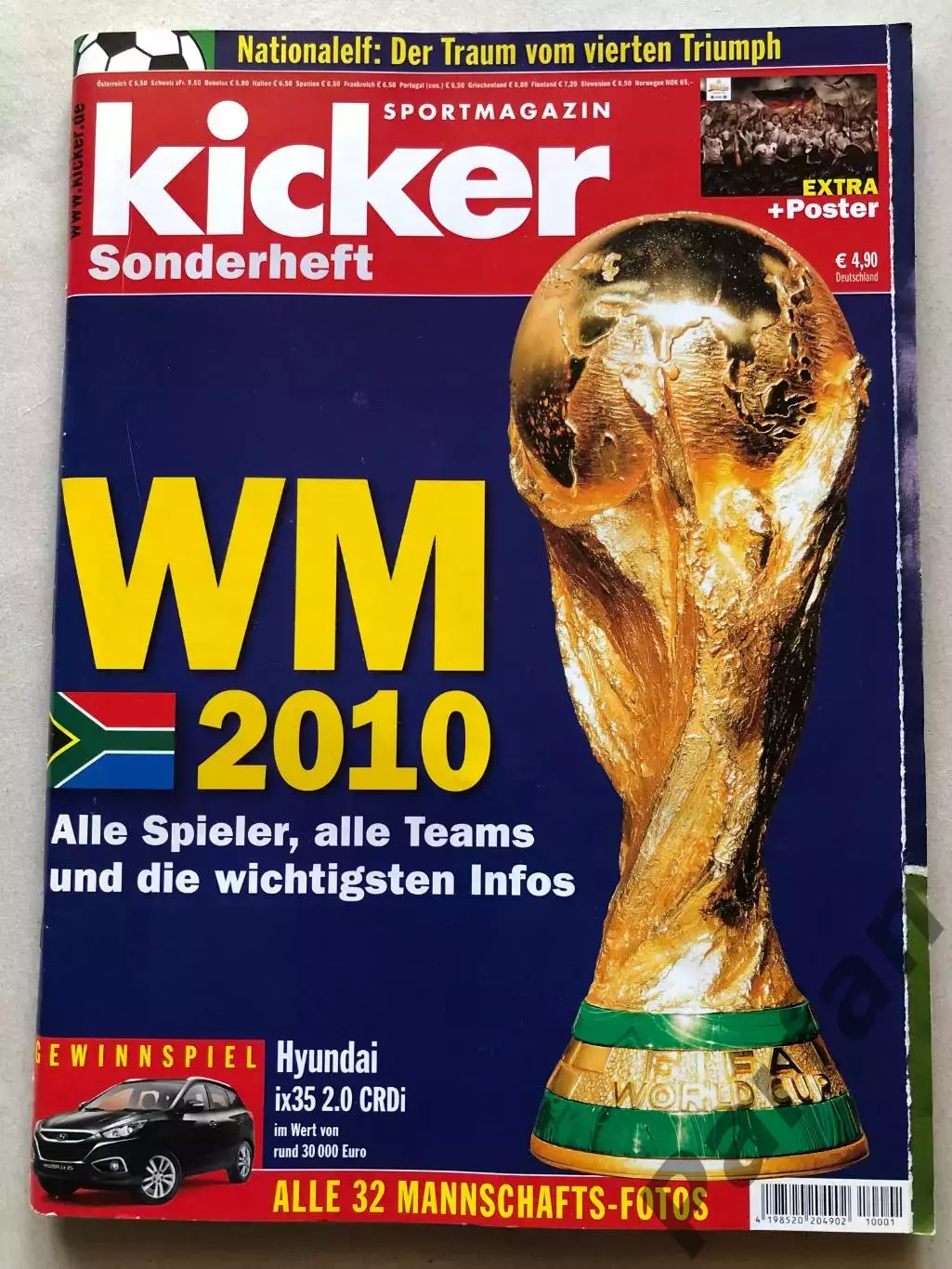 Футбол Журнал Kicker Чемпіонат Світу 2010 Спецвипуск