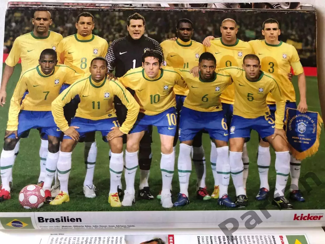 Футбол Журнал Kicker Чемпіонат Світу 2010 Спецвипуск 5