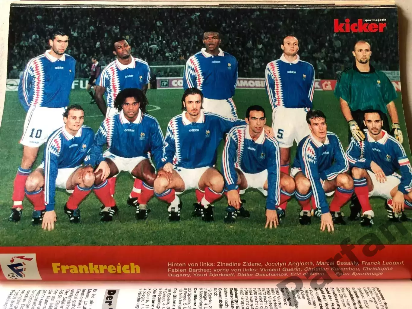 Футбол Журнал Kicker Чемпіонат Європи ЕВРО 1996 Спецвипуск 5