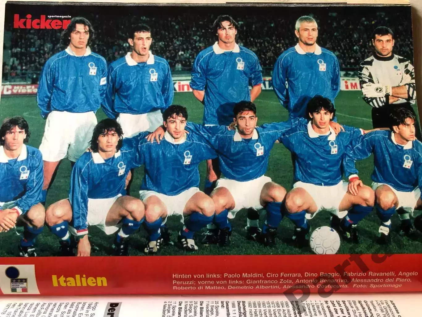 Футбол Журнал Kicker Чемпіонат Європи ЕВРО 1996 Спецвипуск 6