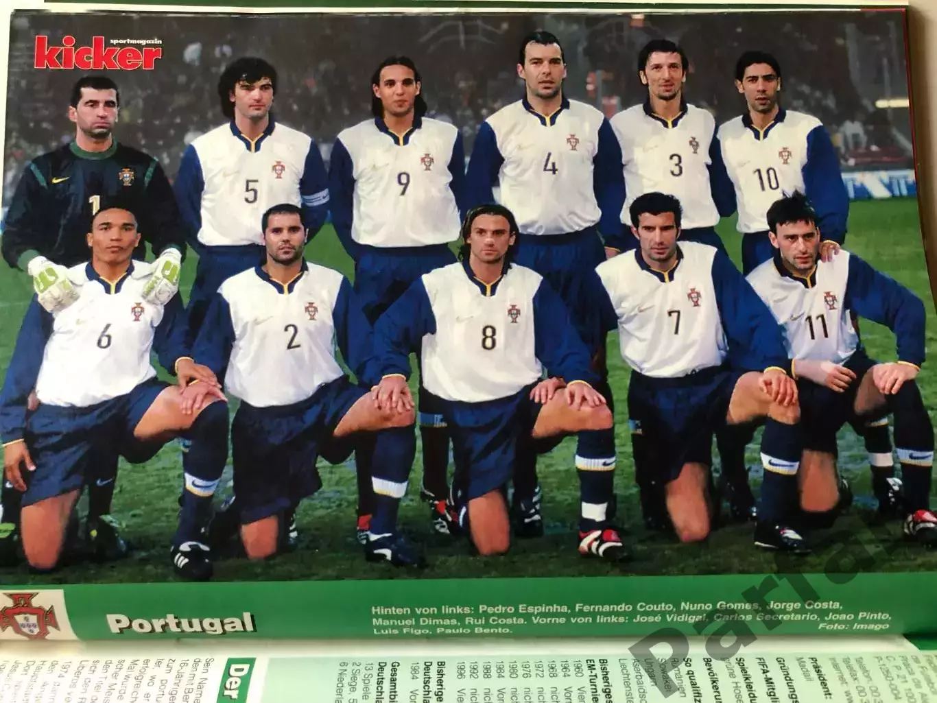 Футбол Журнал Kicker Чемпіонат Європи ЕВРО 2000 Спецвипуск 3