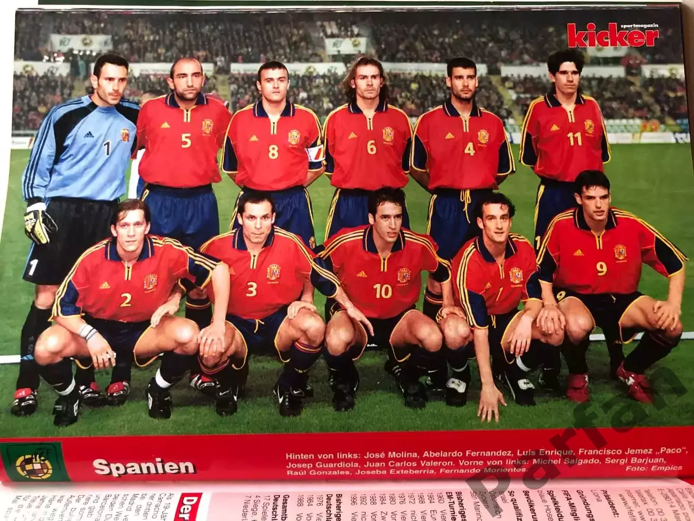 Футбол Журнал Kicker Чемпіонат Європи ЕВРО 2000 Спецвипуск 5