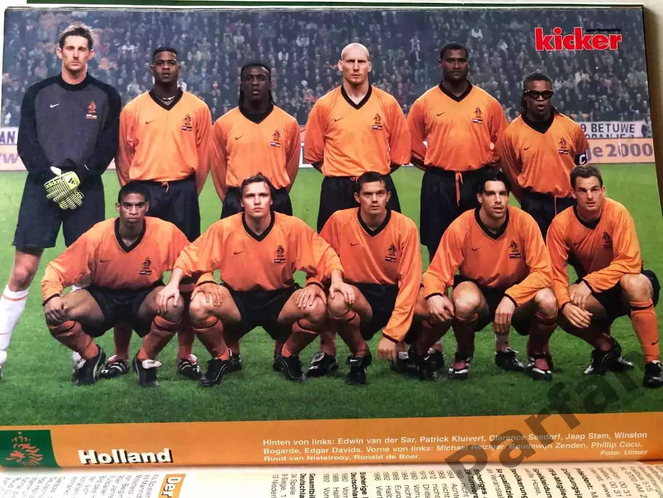 Футбол Журнал Kicker Чемпіонат Європи ЕВРО 2000 Спецвипуск 6