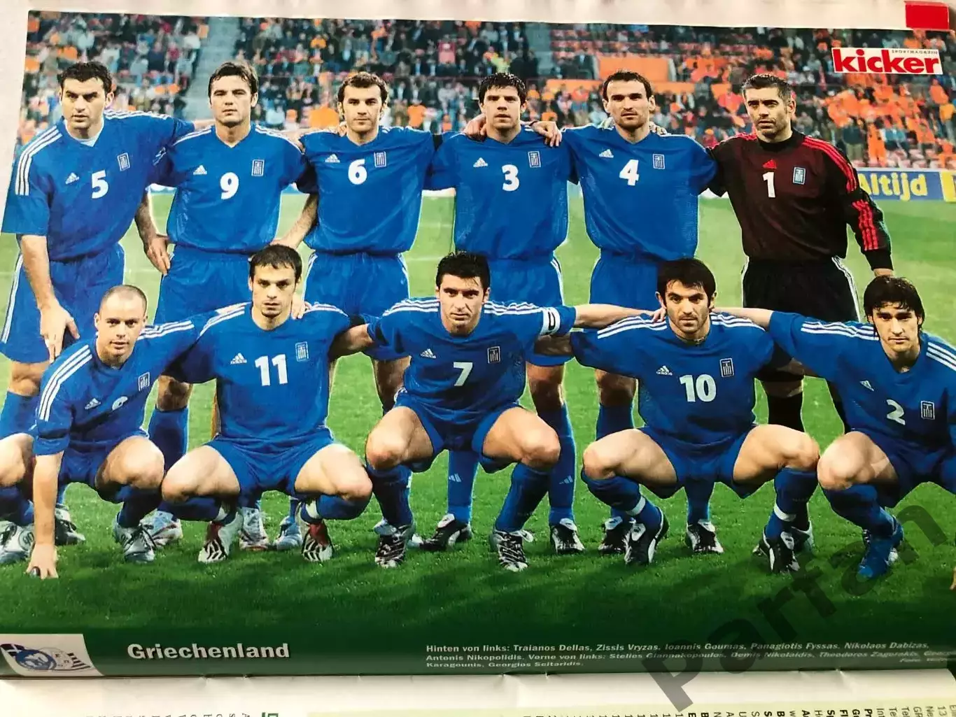 Футбол Журнал Kicker Чемпіонат Європи ЕВРО 2004 Спецвипуск 1