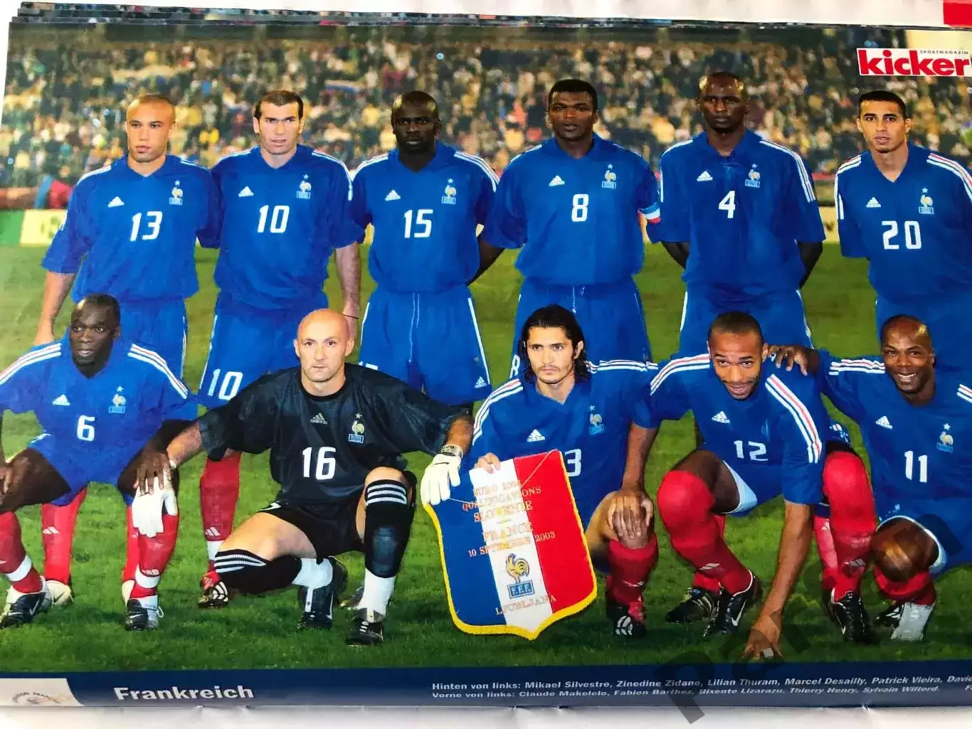 Футбол Журнал Kicker Чемпіонат Європи ЕВРО 2004 Спецвипуск 3