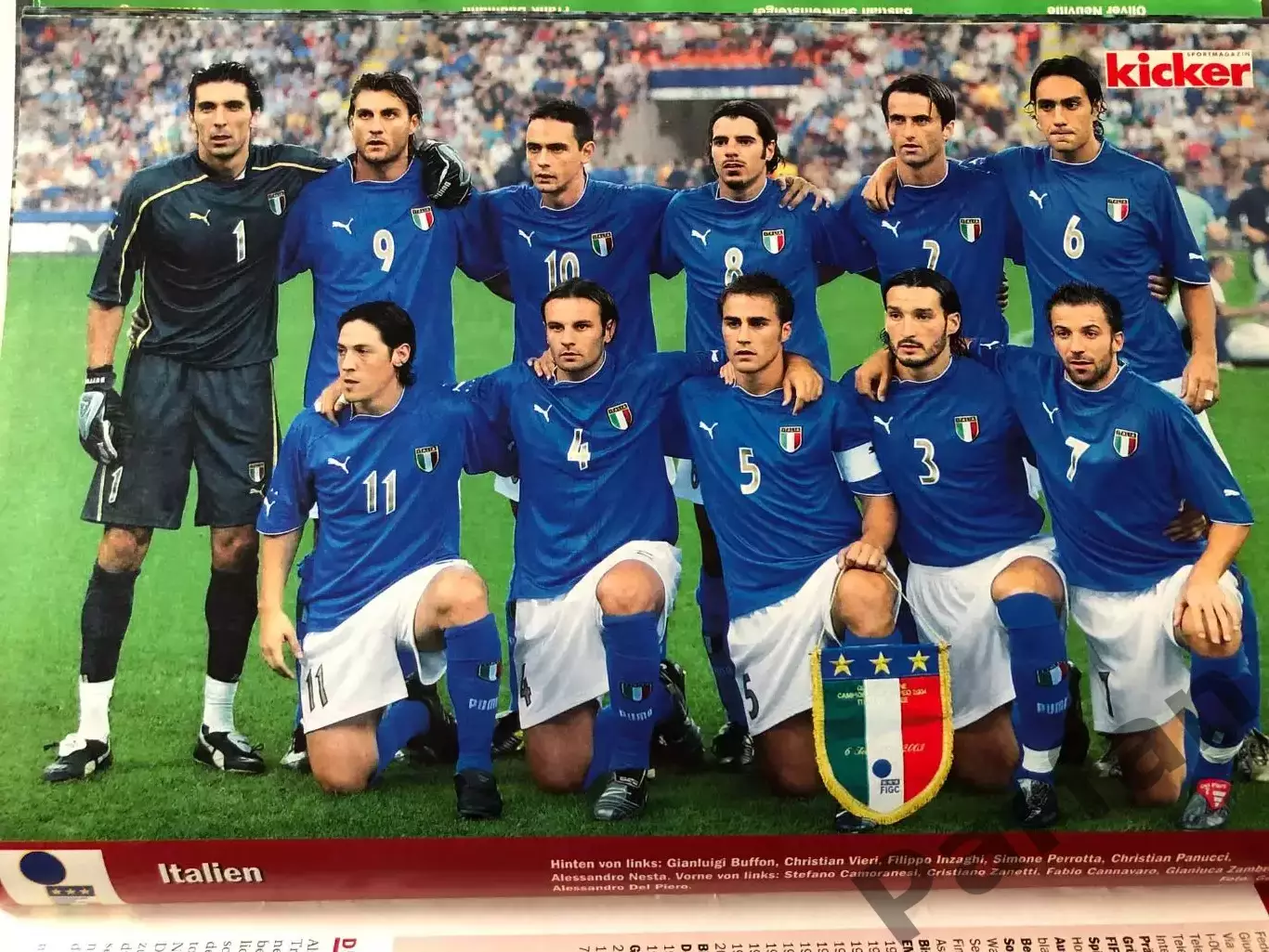 Футбол Журнал Kicker Чемпіонат Європи ЕВРО 2004 Спецвипуск 5