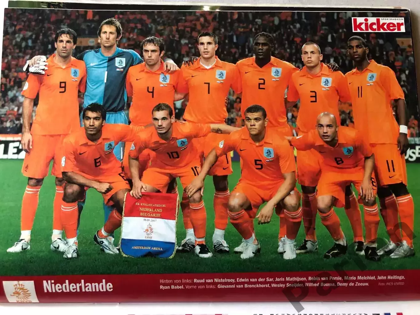 Футбол Журнал Kicker Чемпіонат Європи ЕВРО 2008 Спецвипуск 3