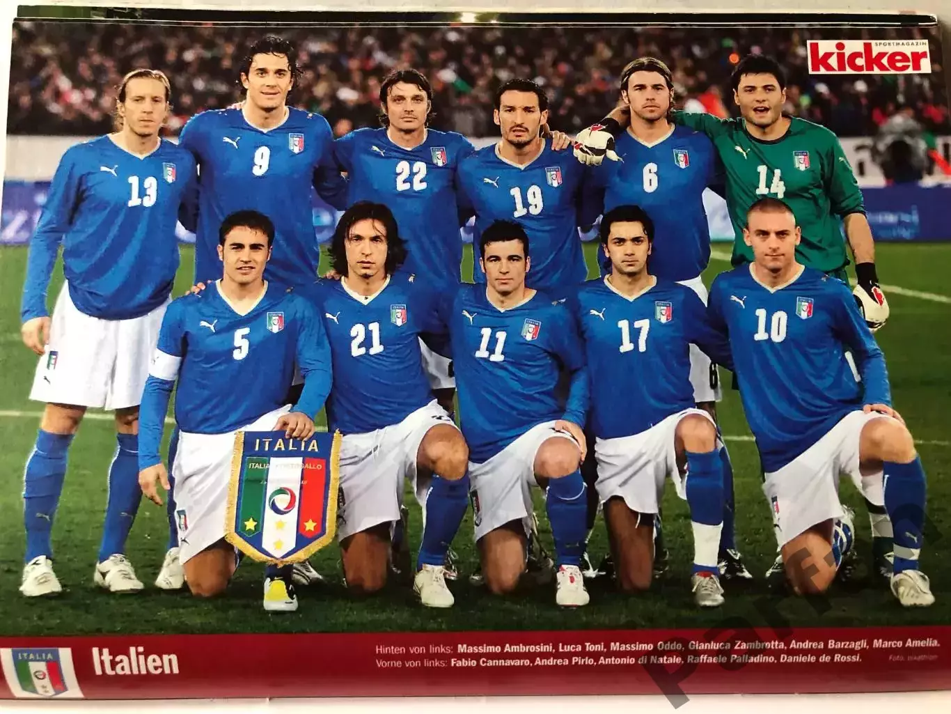 Футбол Журнал Kicker Чемпіонат Європи ЕВРО 2008 Спецвипуск 4