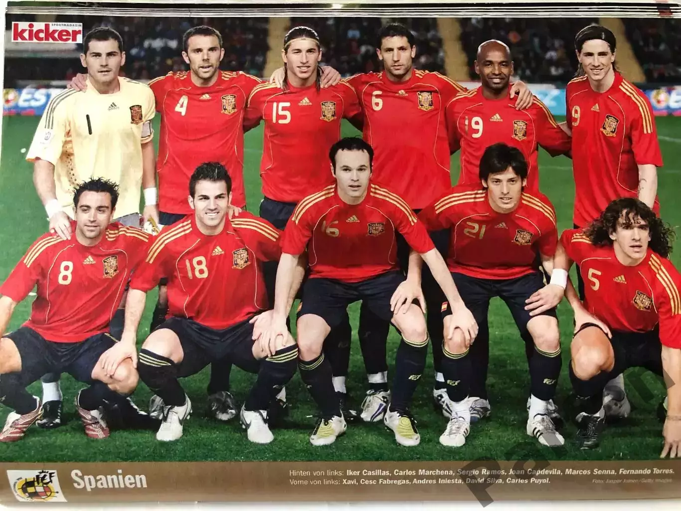 Футбол Журнал Kicker Чемпіонат Європи ЕВРО 2008 Спецвипуск 6