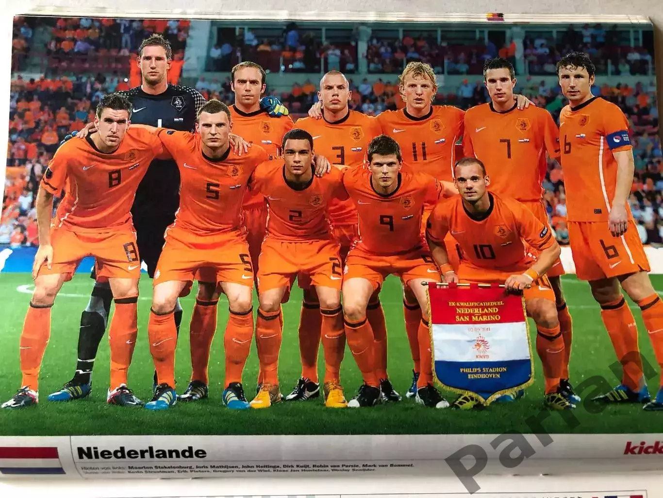 Футбол Журнал Kicker Чемпіонат Європи ЕВРО 2012 Спецвипуск 1