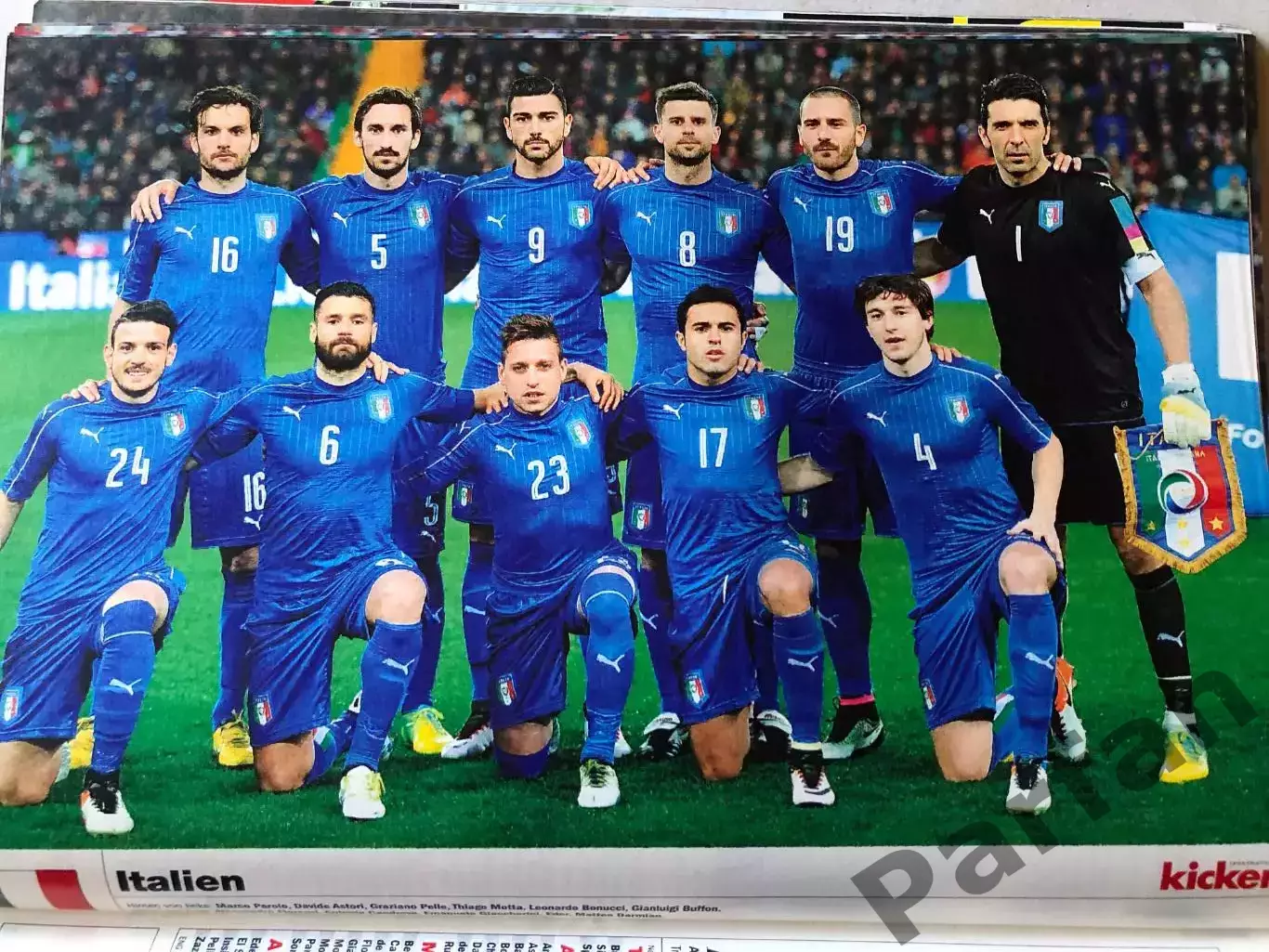 Футбол Журнал Kicker Чемпіонат Європи ЕВРО 2016 Спецвипуск 6