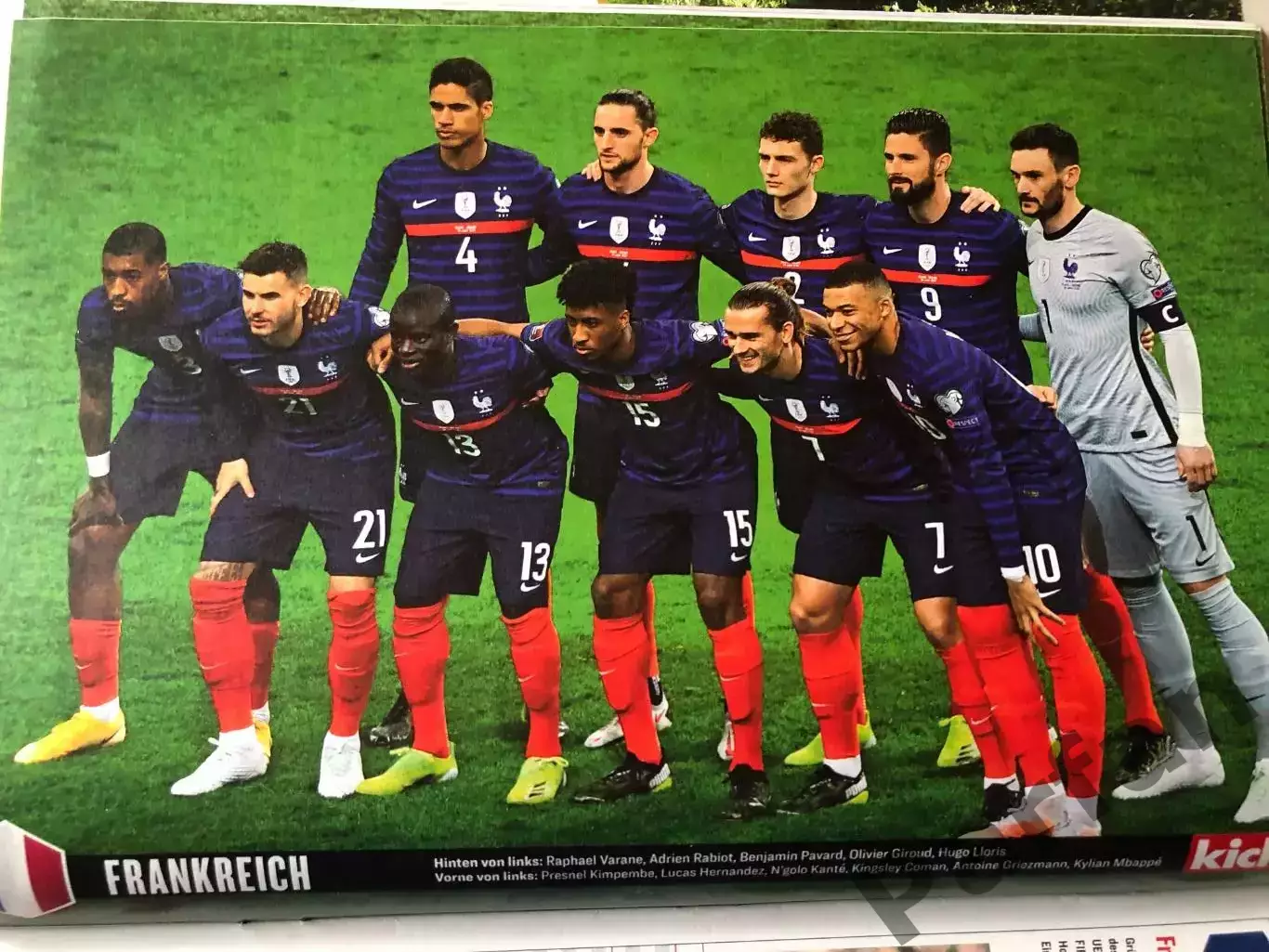 Футбол Журнал Kicker Чемпіонат Європи ЕВРО 2020/21 Спецвипуск 2