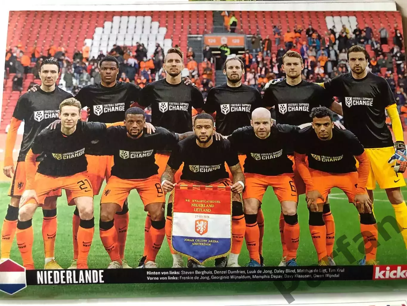 Футбол Журнал Kicker Чемпіонат Європи ЕВРО 2020/21 Спецвипуск 6