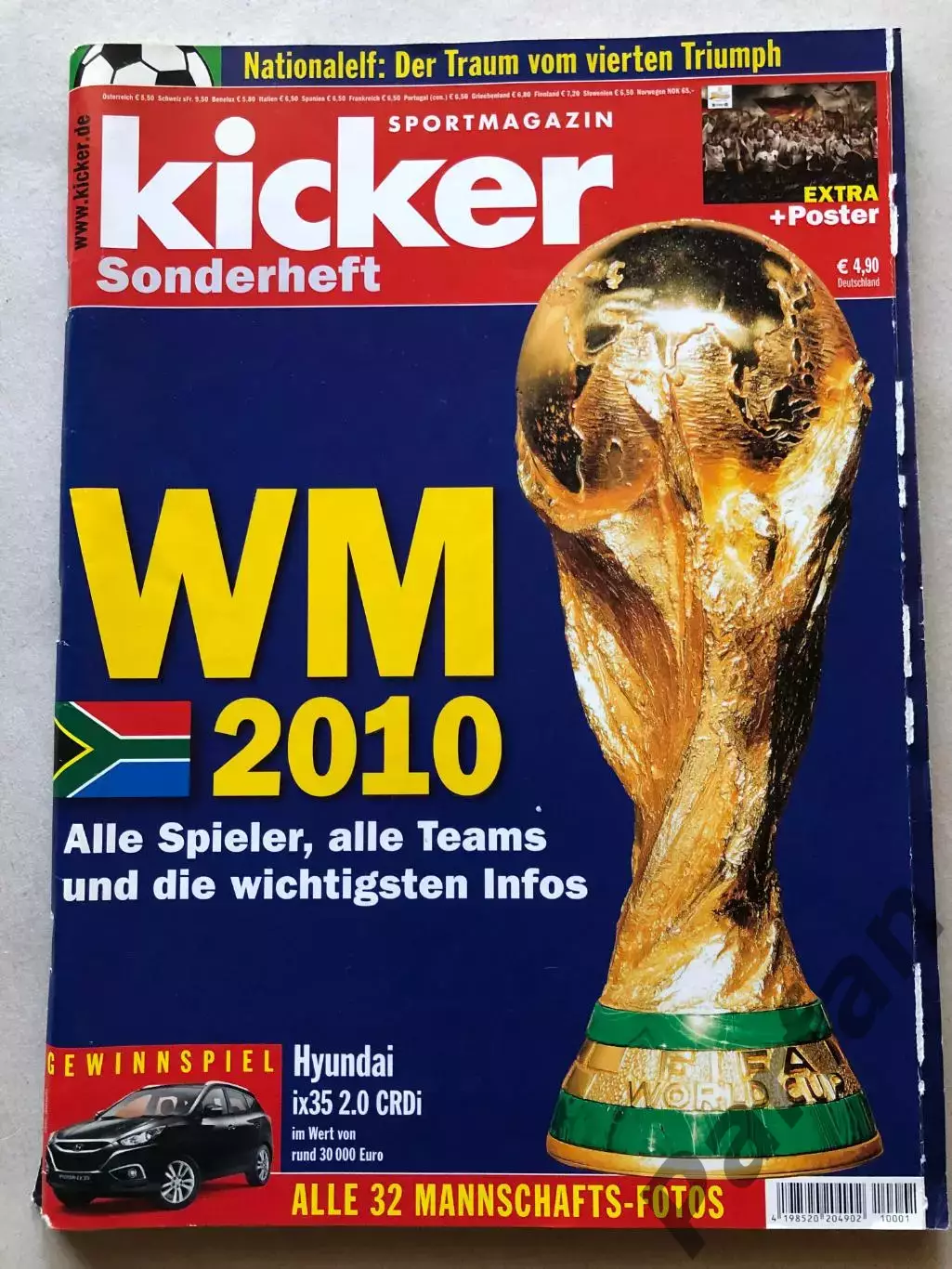 Футбол Журнал Kicker Чемпіонат Світу 2010 Спецвипуск