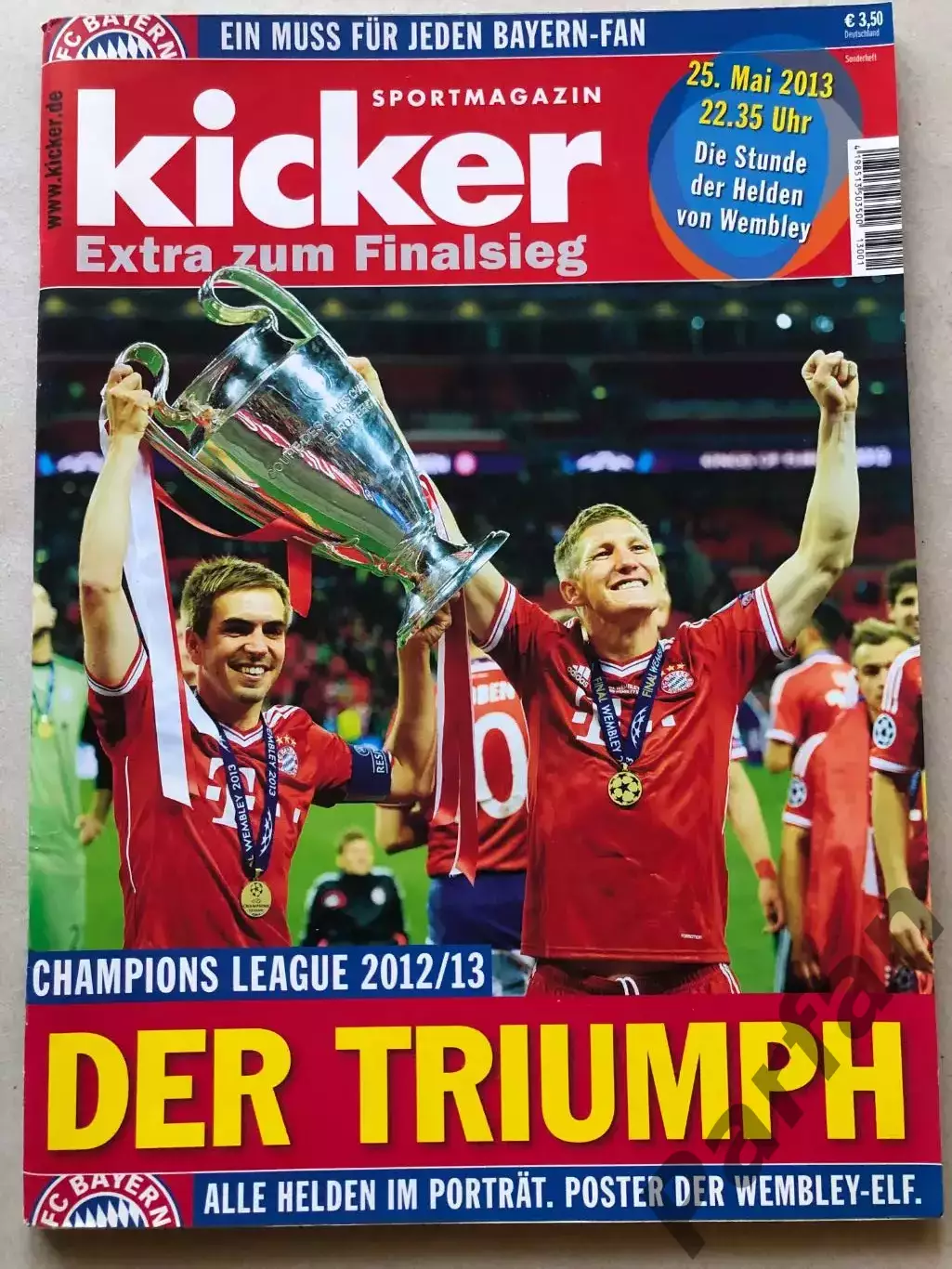 Kicker Ліга Чемпіонів Фінал Баварія - Боруссія 2013 Спецвипуск