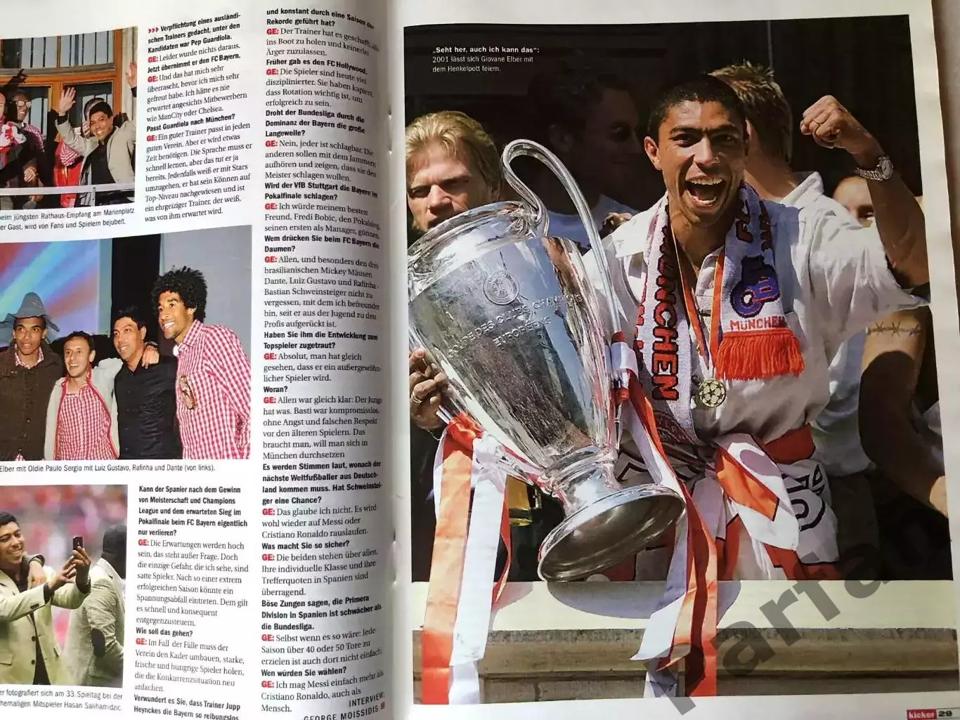 Kicker Ліга Чемпіонів Фінал Баварія - Боруссія 2013 Спецвипуск 5