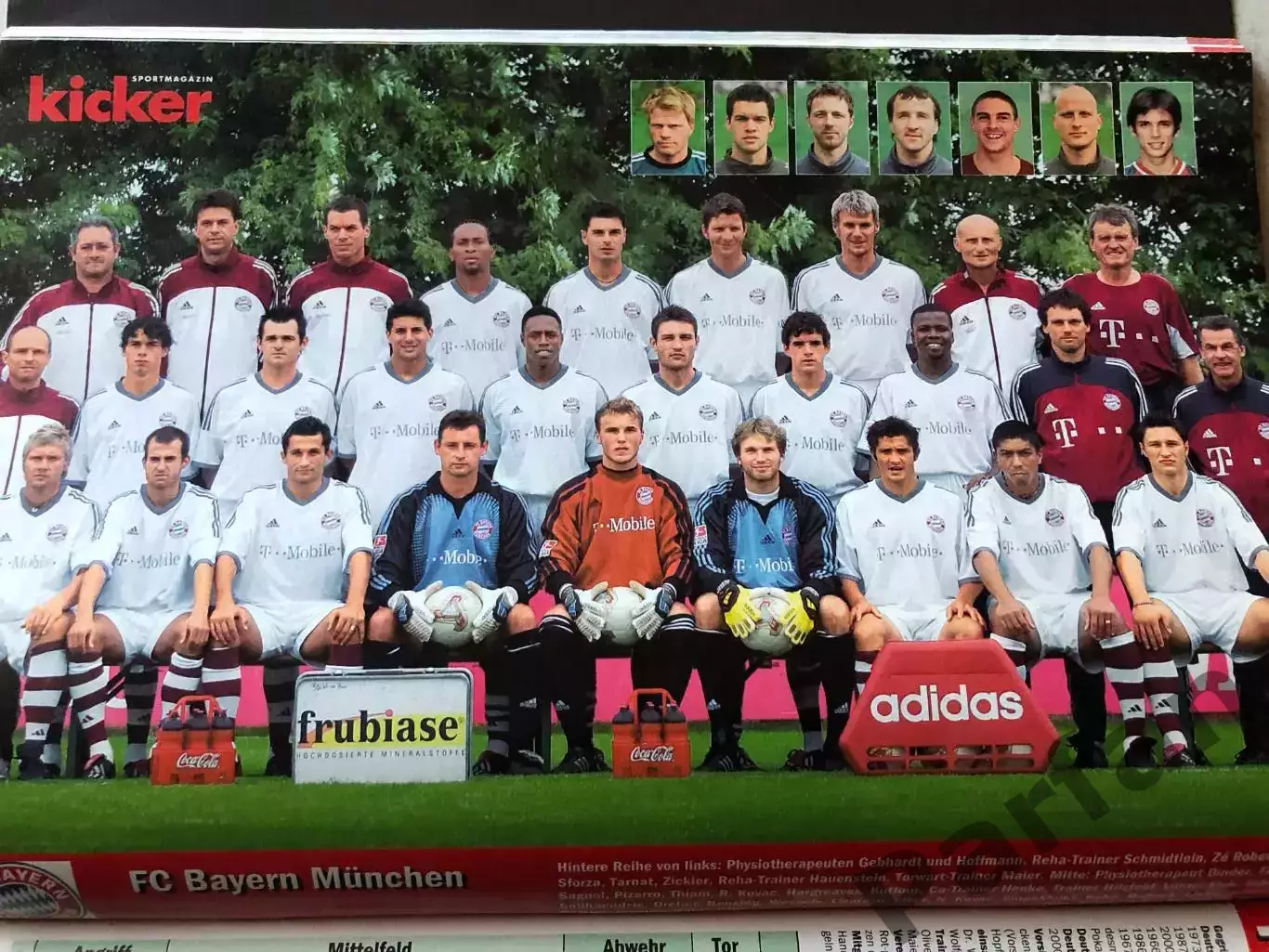 Футбол Журнал Kicker Bundesliga Бундесліга 2002/03 Спецвипуск 1