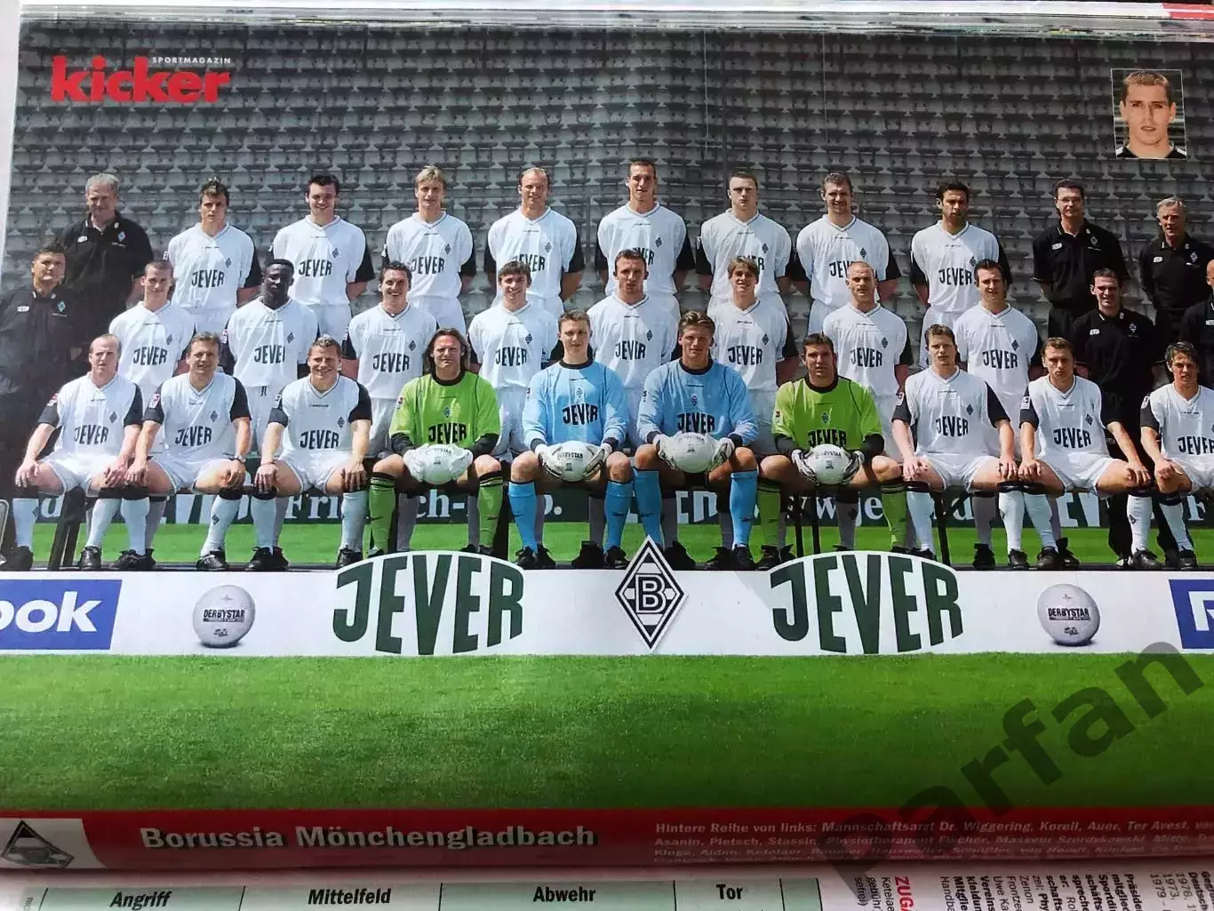 Футбол Журнал Kicker Bundesliga Бундесліга 2002/03 Спецвипуск 7