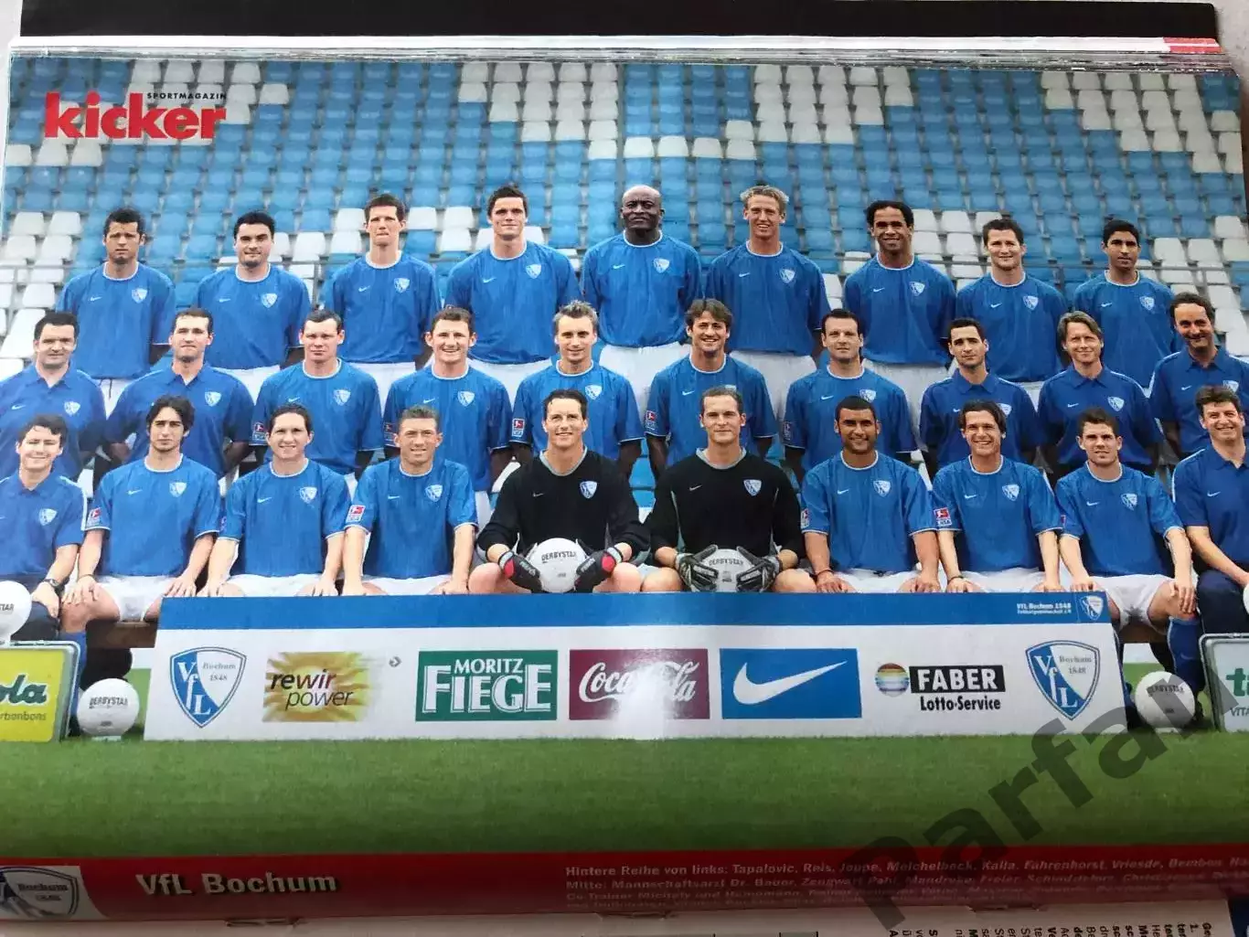 Футбол Журнал Kicker Bundesliga Бундесліга 2002/03 Спецвипуск 5