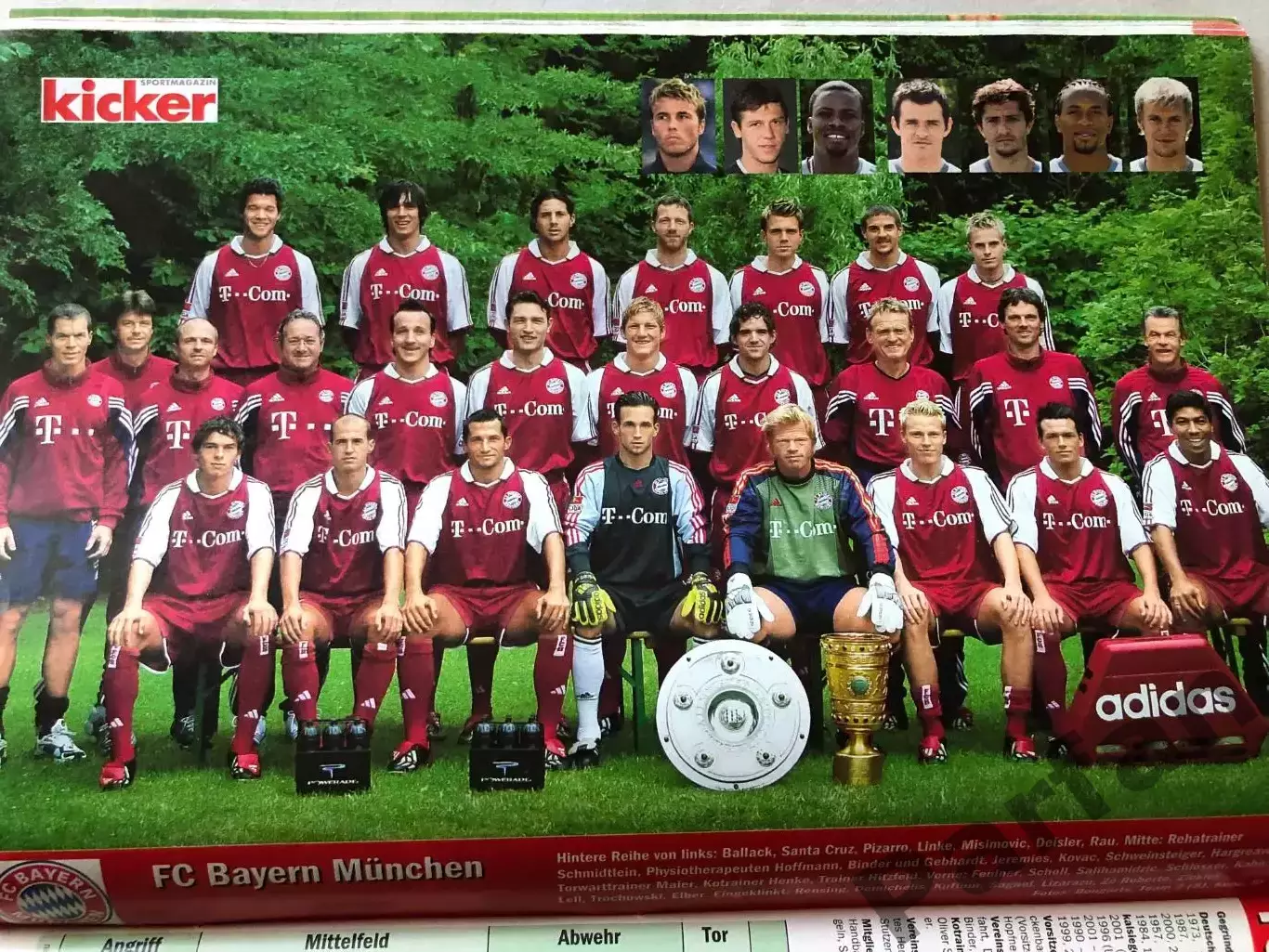 Футбол Журнал Kicker Bundesliga Бундесліга 2003/04 Спецвипуск 1