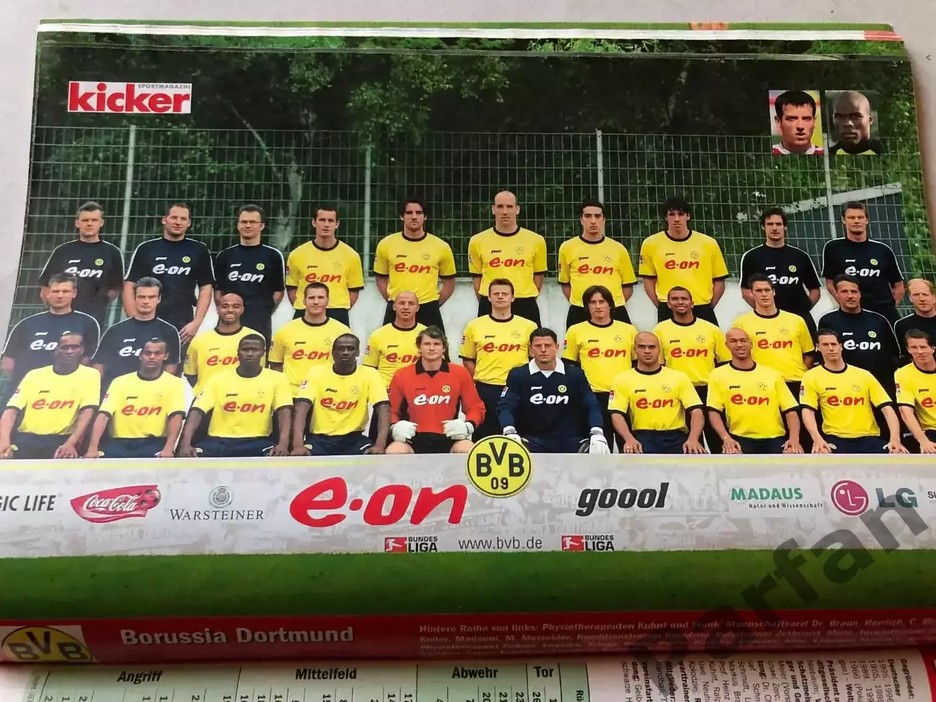 Футбол Журнал Kicker Bundesliga Бундесліга 2003/04 Спецвипуск 3