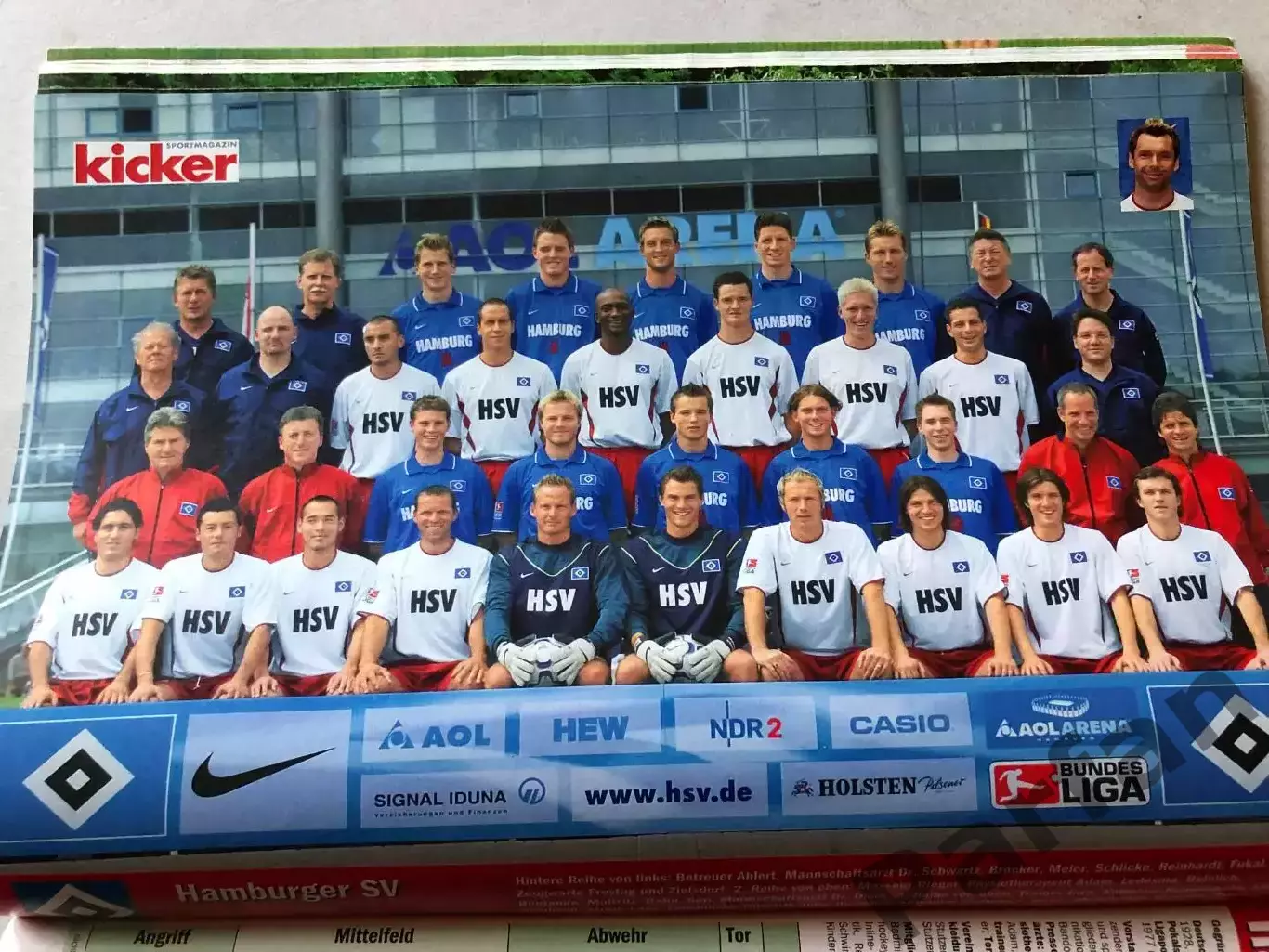 Футбол Журнал Kicker Bundesliga Бундесліга 2003/04 Спецвипуск 4