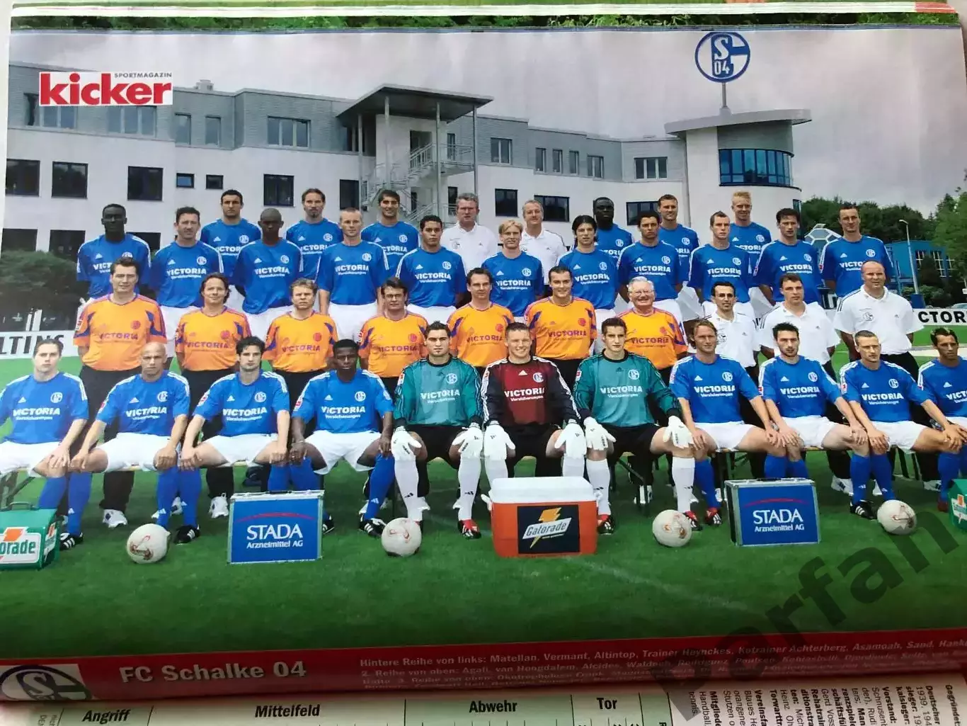 Футбол Журнал Kicker Bundesliga Бундесліга 2003/04 Спецвипуск 5