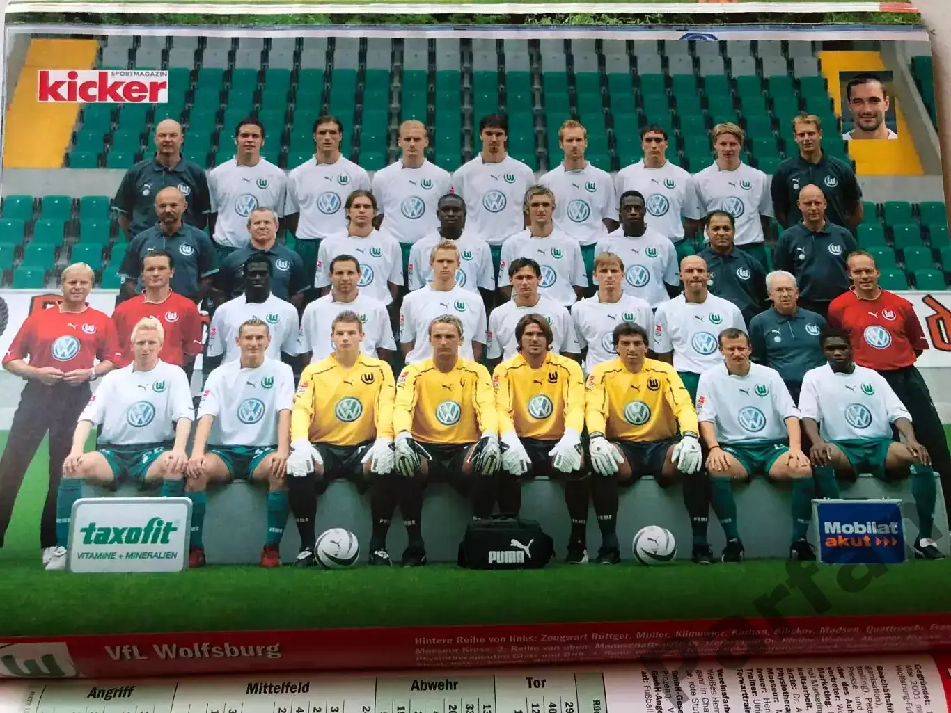 Футбол Журнал Kicker Bundesliga Бундесліга 2003/04 Спецвипуск 6