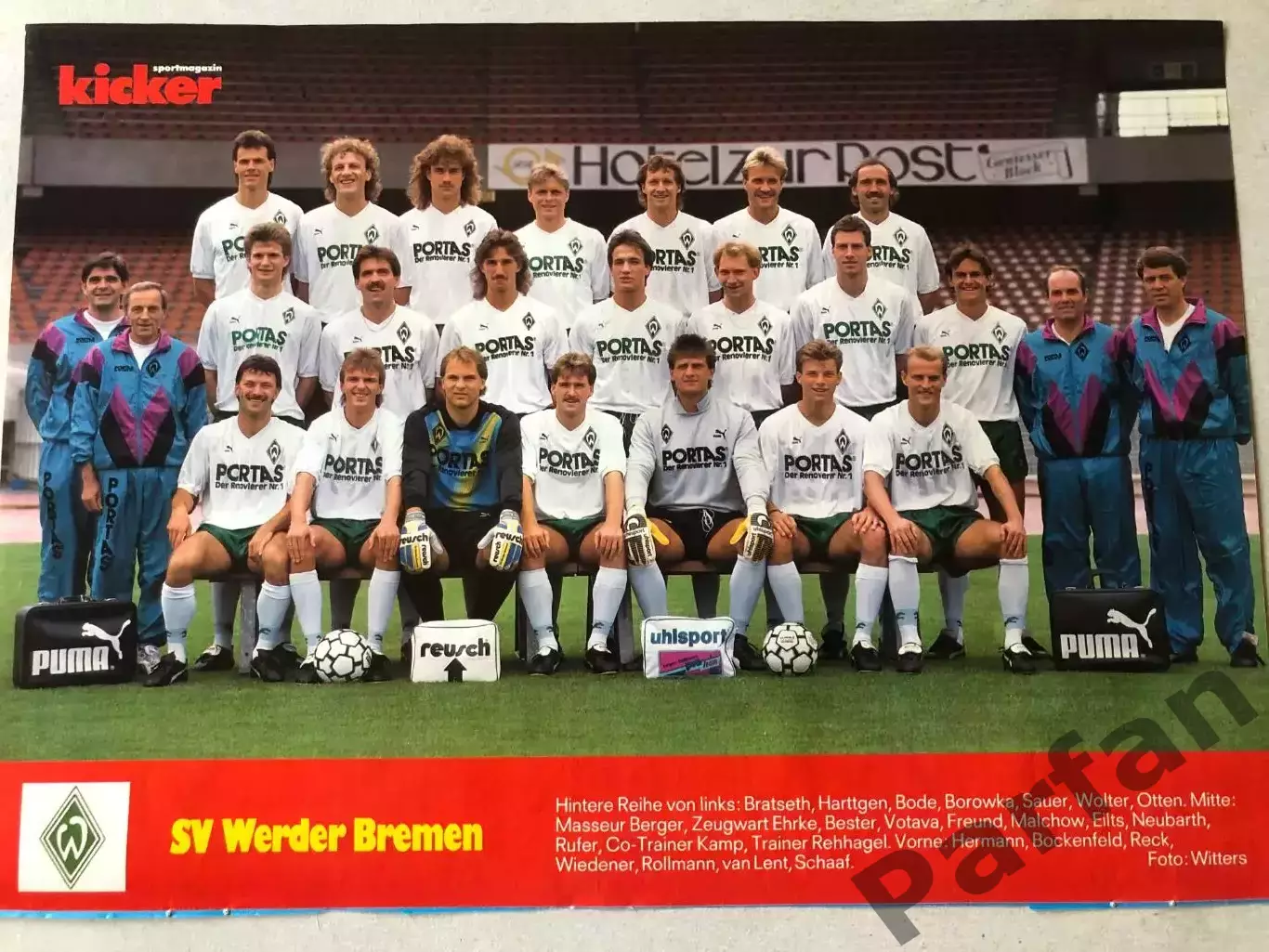 Kicker Bundesliga Постер Вердер