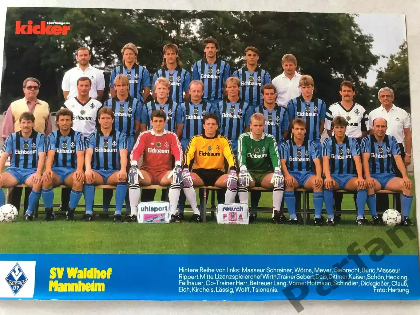 Kicker Bundesliga Постер Вальдорф