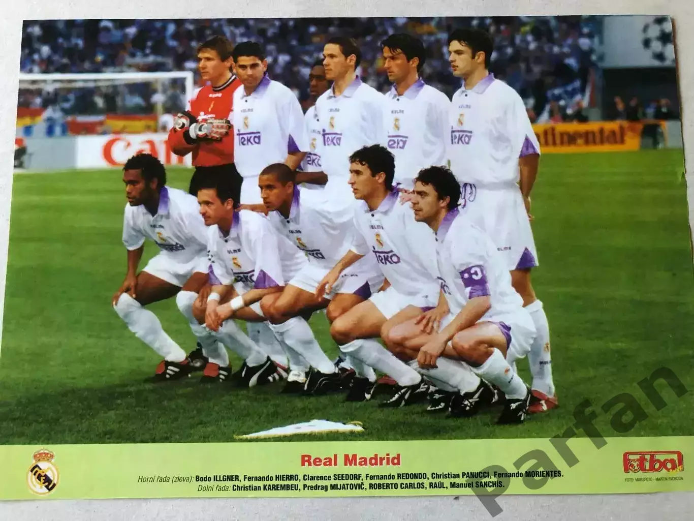 Fotbal Постер Реал