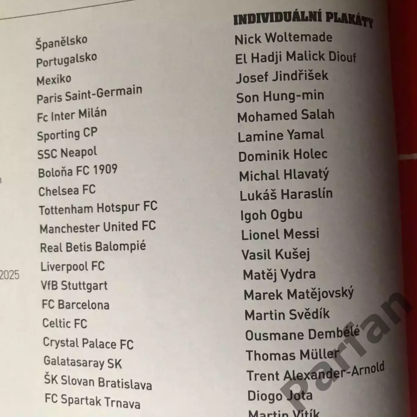 Футбол, Hattrick 2025 спецвипуск Постери 1