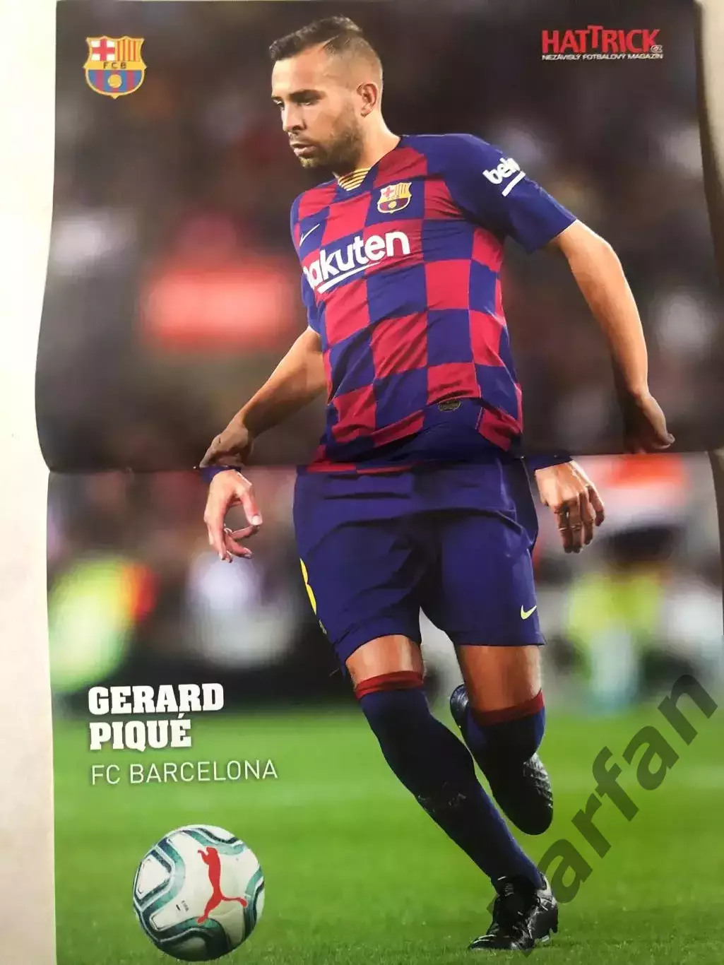 Футбол, Hattrick 2019 Постери Барселона 6