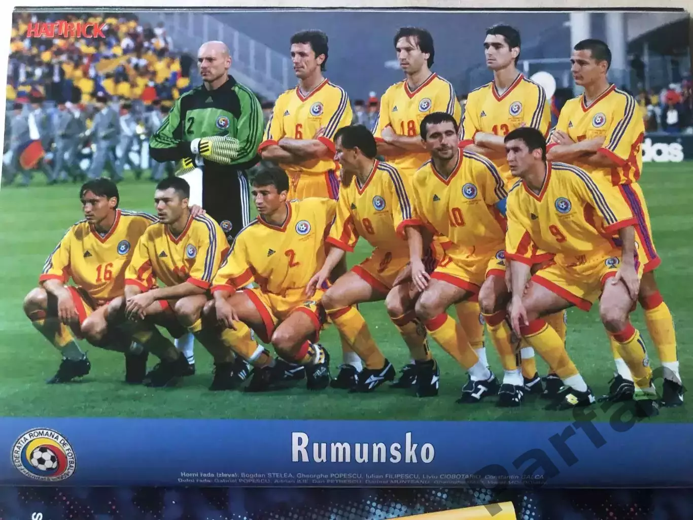 Футбол, Hattrick ЕВРО Чемпіонат Європи 2000 Спецвипуск 3