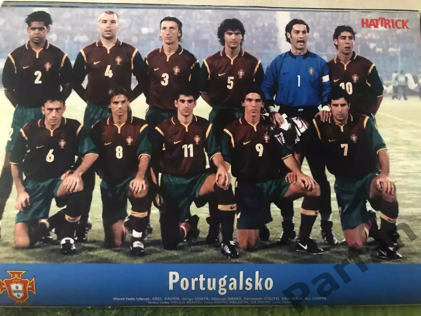 Футбол, Hattrick ЕВРО Чемпіонат Європи 2000 Спецвипуск 5