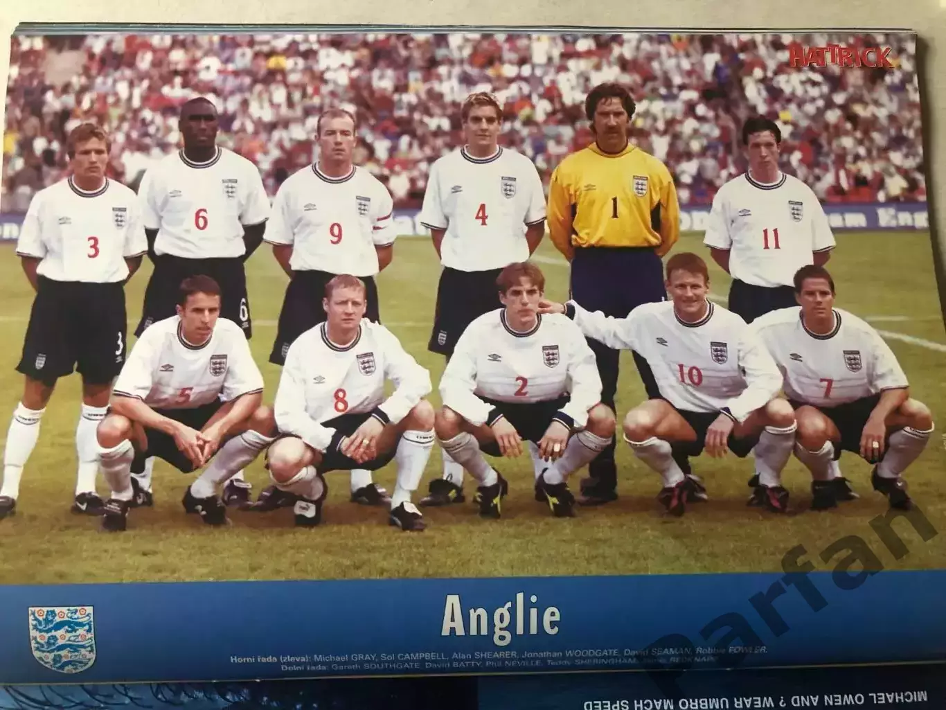 Футбол, Hattrick ЕВРО Чемпіонат Європи 2000 Спецвипуск 6